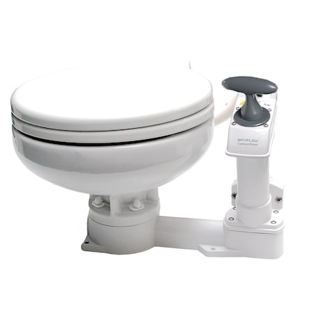 Johnson Pump Super Compact Manual Toilet 80-47625-01